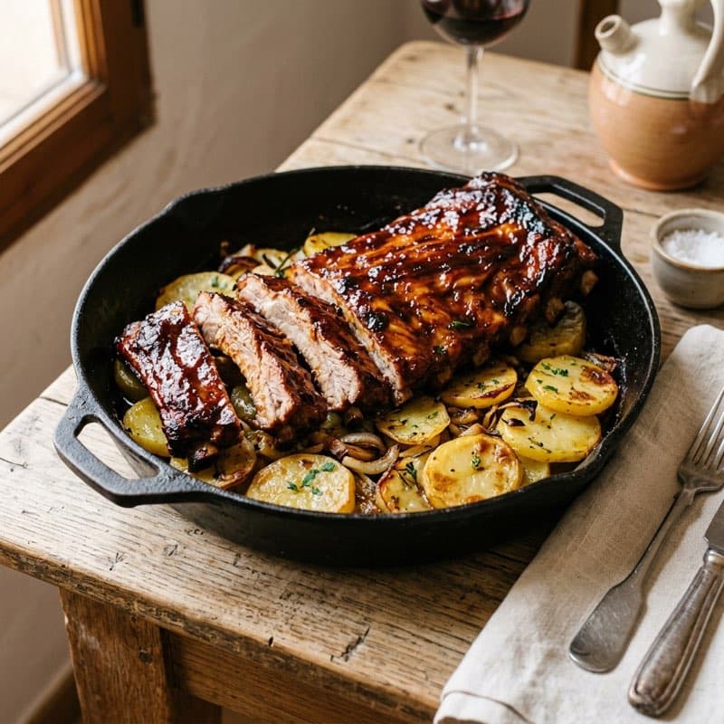 Costillar BBQ