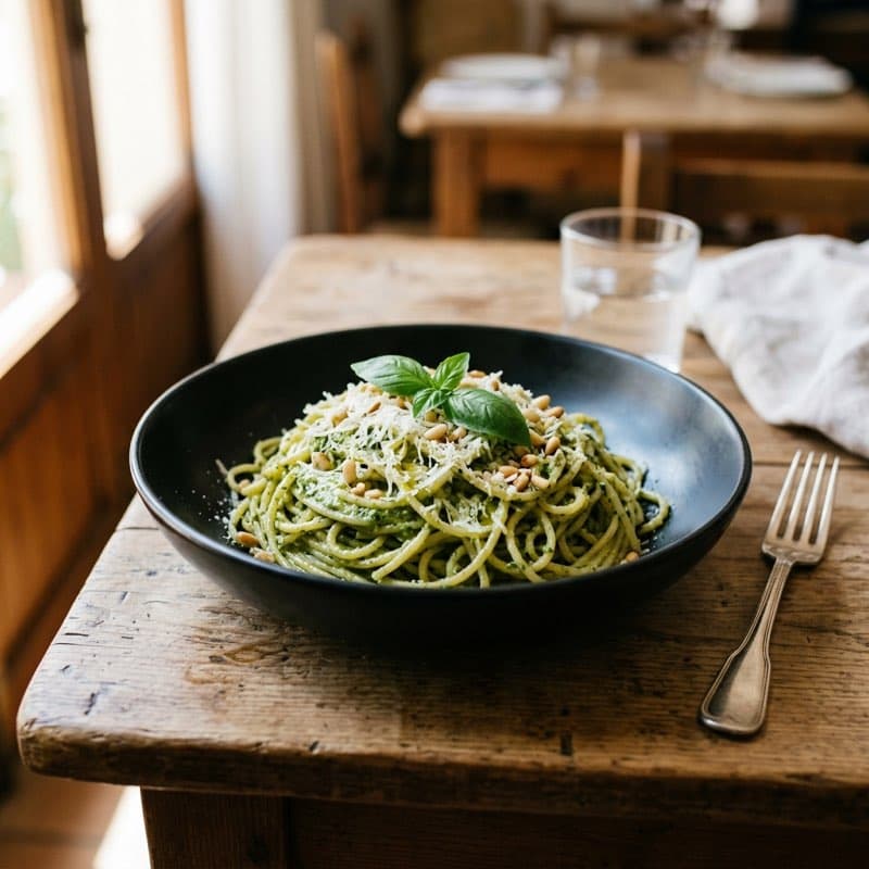 Pasta al pesto
