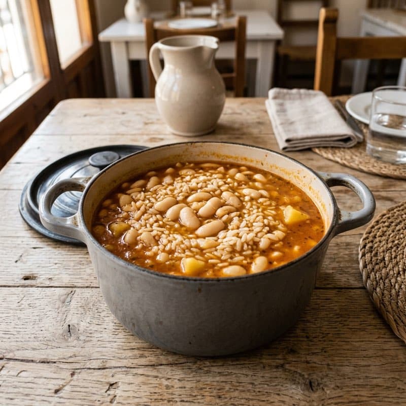Arroz y habichuelas