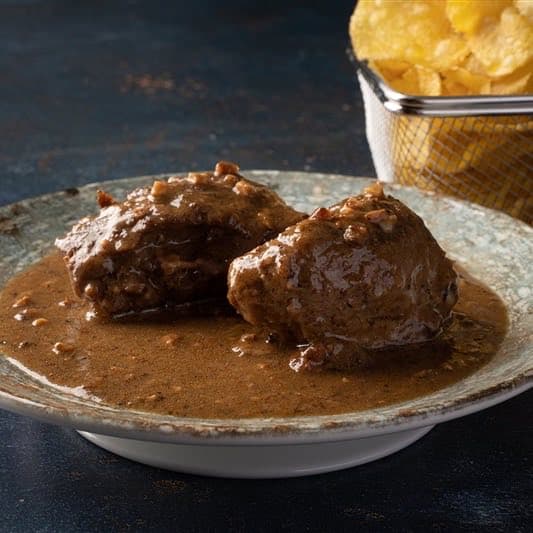 Carrillera de cerdo en salsa