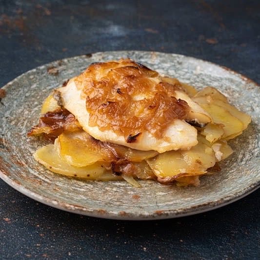 Merluza al horno