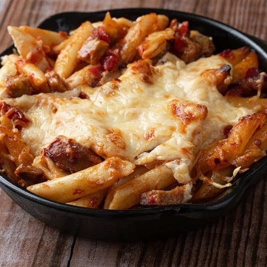Macarrones gratinados
