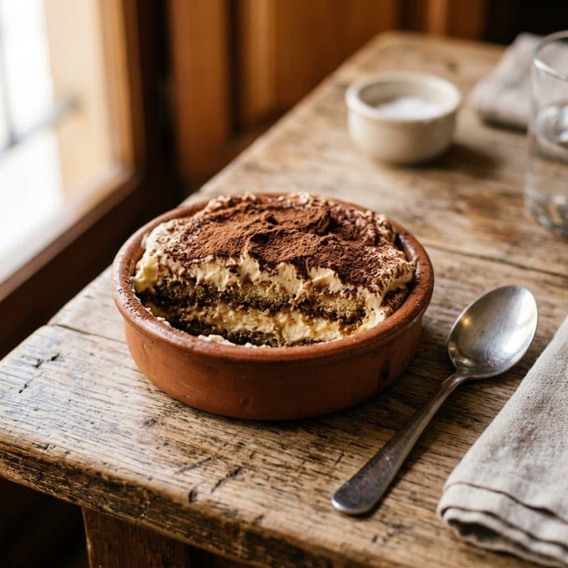 Tiramisú