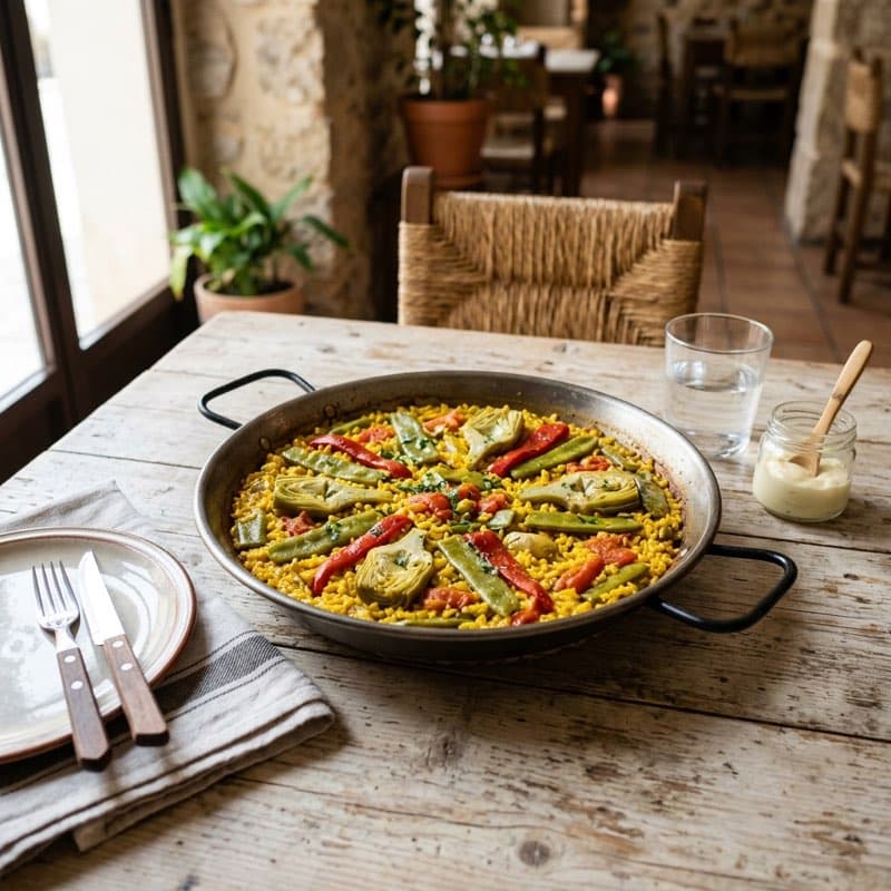 Arroz con verdura