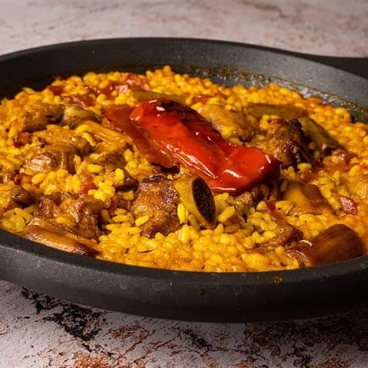 Arroz con magra y costilleja